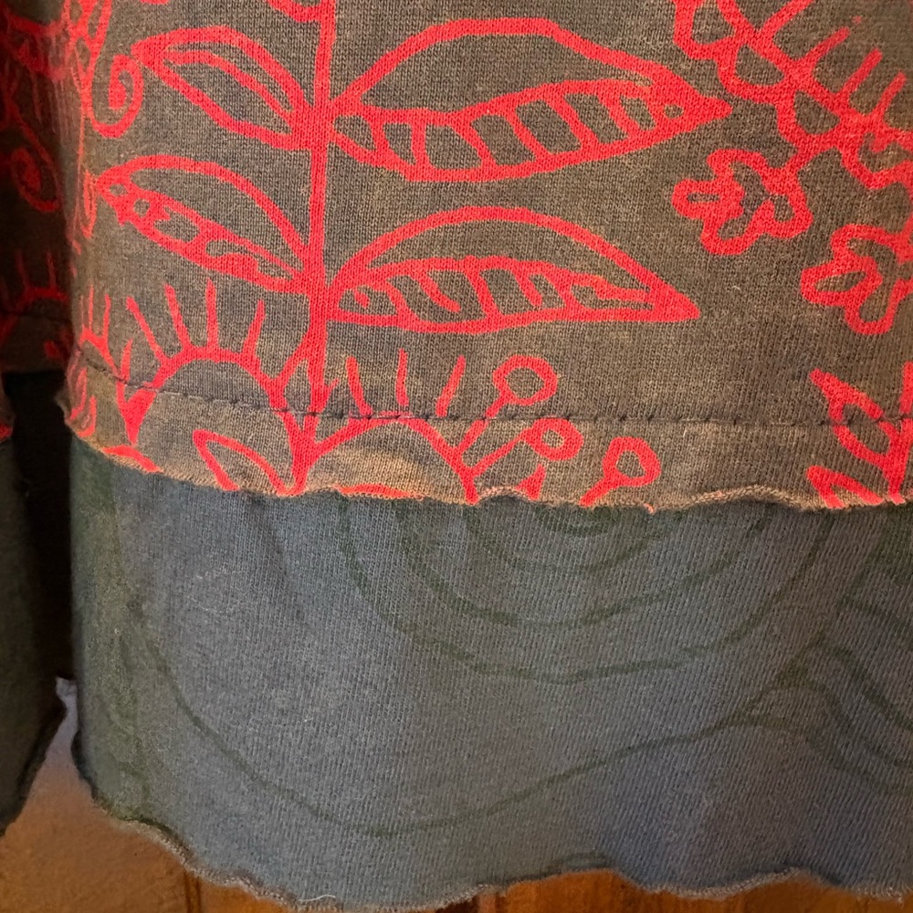 Desigual A-Line Skirt with Green and Pink Floral Design - Picture 9 of 9